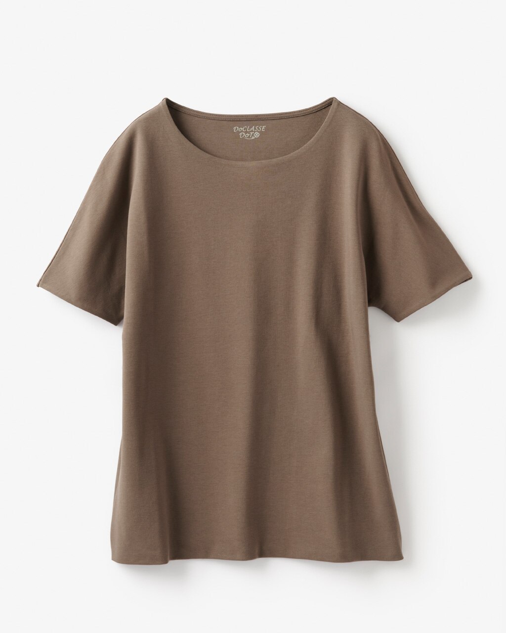 立体クルーネック／半袖・ドゥクラッセTシャツ 詳細画像