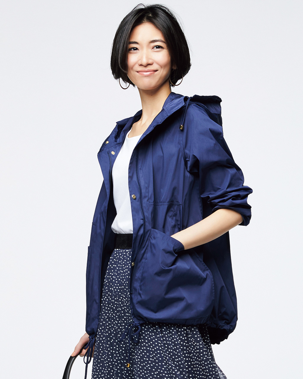 二重織リバーシブル・マウンテンパーカー 詳細画像 ネイビー 4
