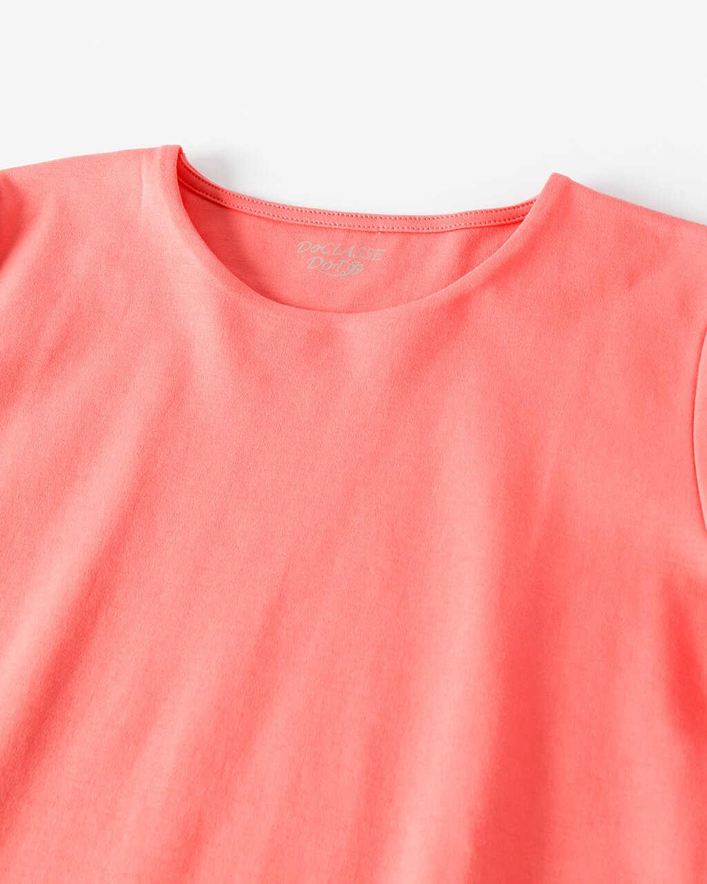 クルーネック／半袖・ドゥクラッセTシャツ 詳細画像 コーラル 2