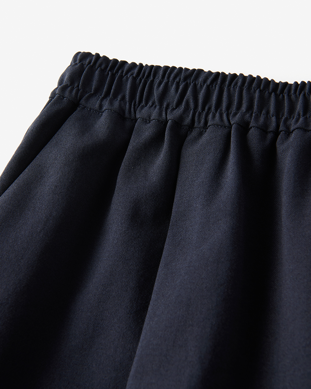 リネンタッチ・タックストレートパンツ68cm 詳細画像