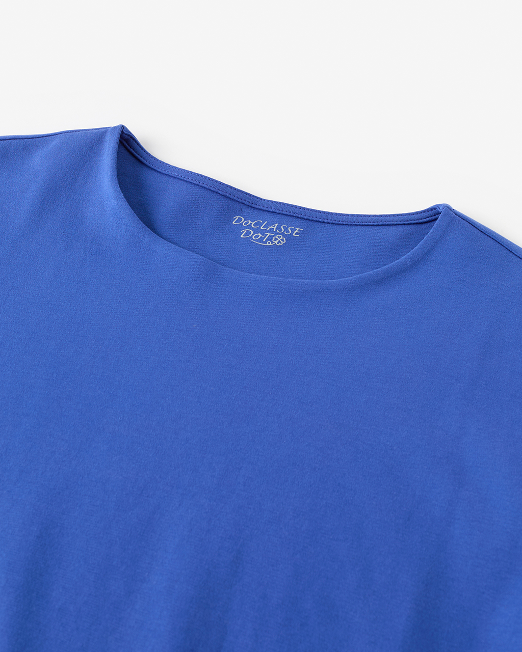 コンパクトフォルム／5分袖・ドゥクラッセTシャツ 詳細画像 ブルー 3