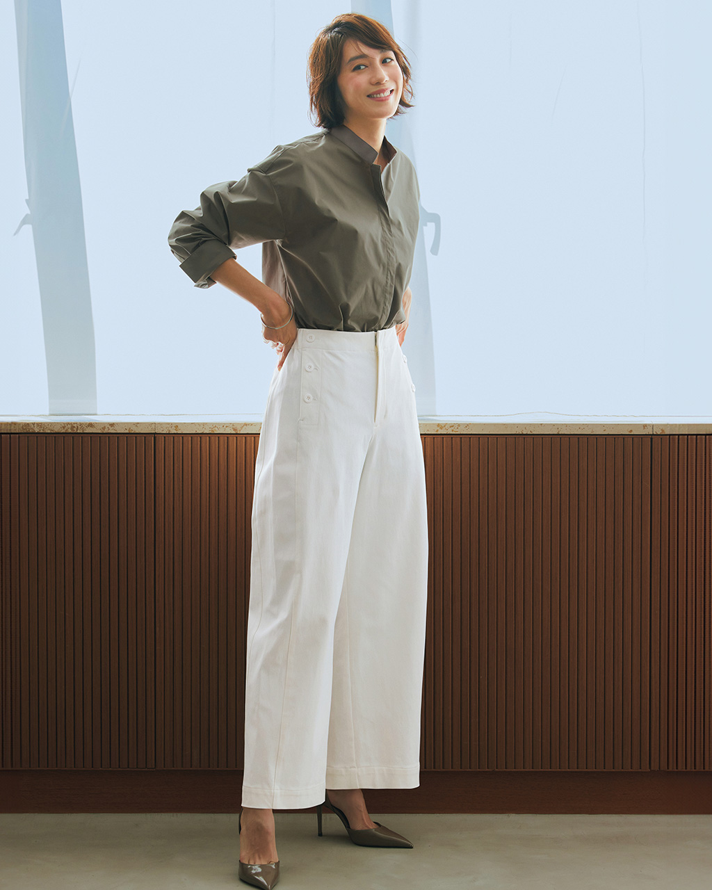 ドライシェルストレッチ・バレルパンツ