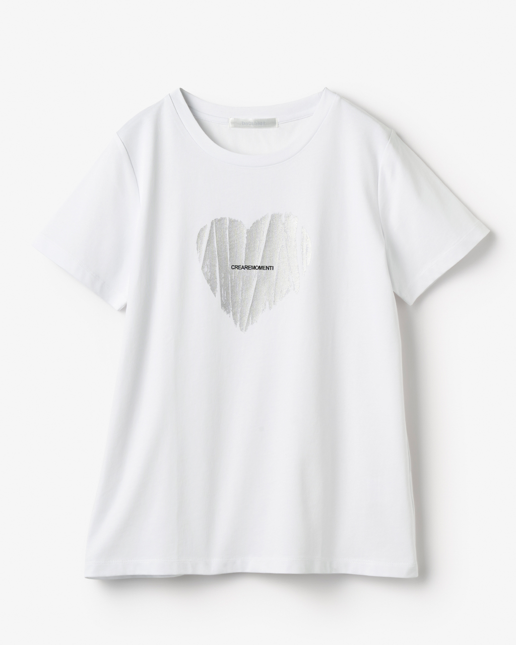 メタリックデザインTシャツ