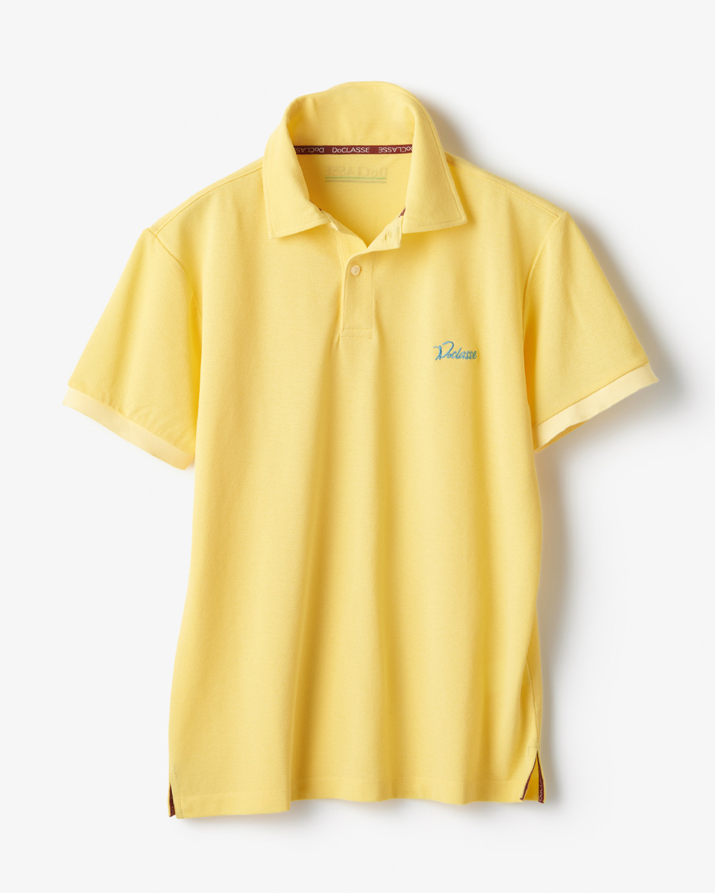 クイックドライ鹿の子GOLFポロ 詳細画像 イエロー 1